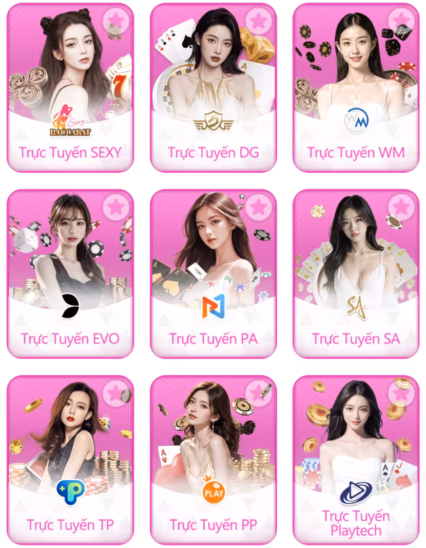Sảnh game Live Casino 18333P